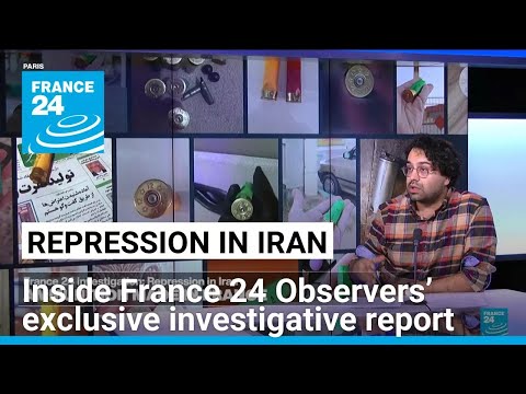 Inside France 24’s exclusive report on French ammo used against Iran protesters • FRANCE 24