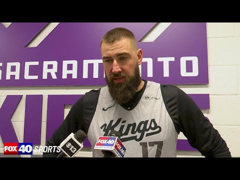 Jonas Valanciunas details the two straight practices as the Kings continue to learn to play together