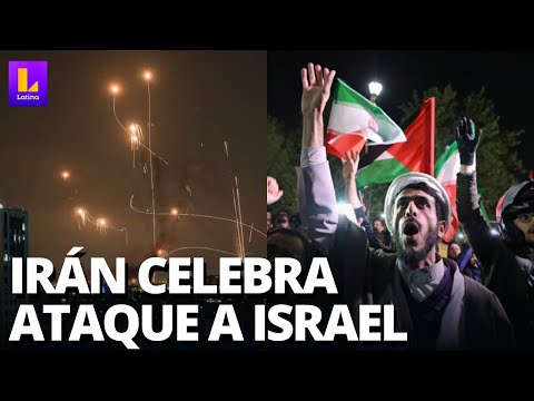 Irán ataca a Israel: Iraníes celebran bombardeo contra ciudades israelíes