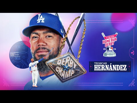 The FIRST Dodger to win the Home Run Derby ... Teoscar Hernández!