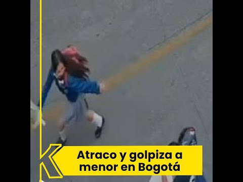Niños son agredidos y atracados en Bogotá