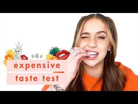 'bad ones' Singer Tate McRae Takes On The Expensive Taste Test | Cosmopolitan