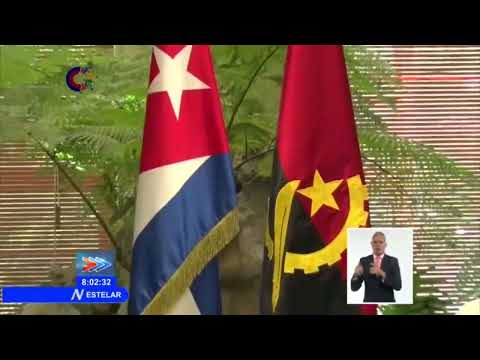 Recibe Presidente de Cuba a Ministro de Estado de Angola