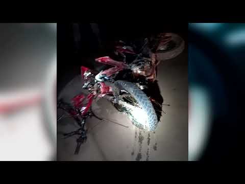 Motociclista muere desmembrado en accidente en San Rafael del Paraná