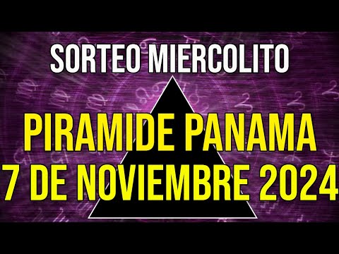 Pirámide Loteria Panamá para el Jueves 7 de Noviembre 2024 Lotería de Panamá