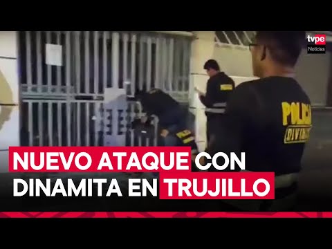 Trujillo: detonan dinamita en exterior de centro de medicina alterna