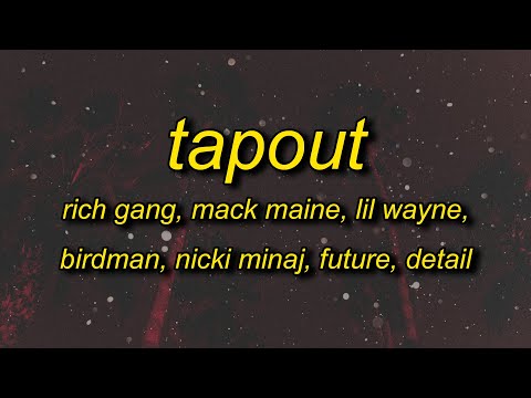 Rich Gang - Tapout | make her tap out