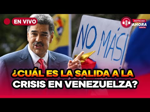 Venezuela: ¿Habrá solución a la crisis?  Nicolás Maduro amenaza a quienes protestan