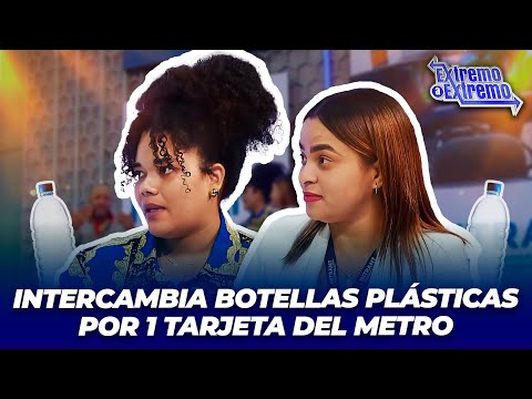 Intercambia botellas plásticas por 1 tarjeta del Metro | Extremo a Extremo