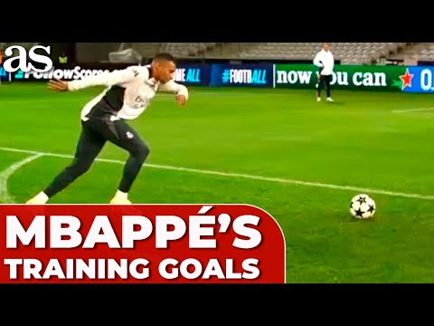 MBAPPÉ dazzles with JAW-DROPPING GOALS in REAL MADRID training