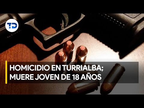 Joven de 18 años es asesinado en Turrialba