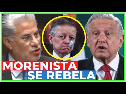 LA CONSTITUCIÓN NO ES UN TRAPO: SENADOR MORENISTA se LE VOLTEA a AMLO y EXIGE CASTIGO aa ZALDÍVAR