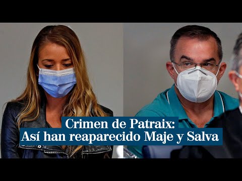 Crimen de Patraix: Maje y Salva evitan el cruce de miradas durante la elección del jurado popular