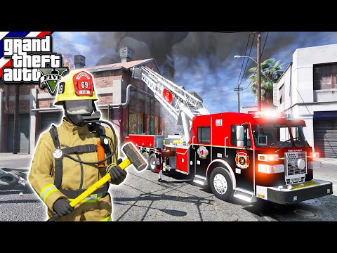 GTAV-Firefighterมาเป็นหน่ว