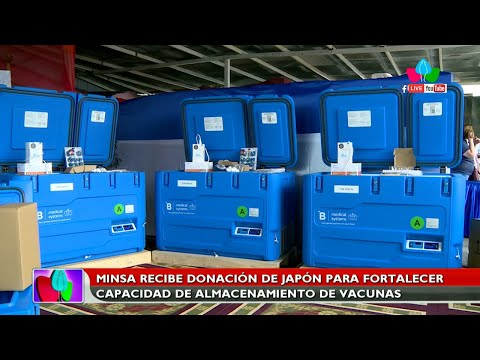 MINSA recibe donación de Japón para fortalecer capacidad de almacenamiento de vacunas