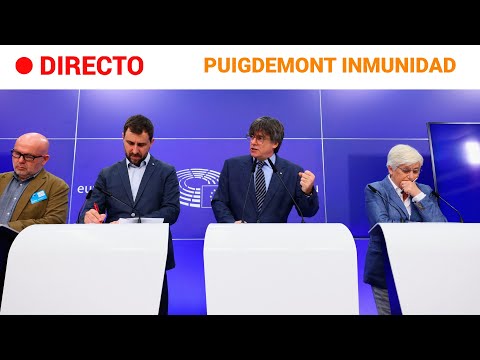 BRUSELAS  EN DIRECTO: PUIGDEMONT y sus CONSEJEROS comparecen tras PERDER su INMUNIDAD | RTVE