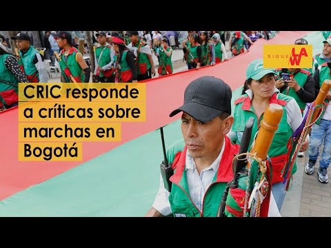 Indígenas tenemos nuestro propio carácter: CRIC sobre marchas en Bogotá