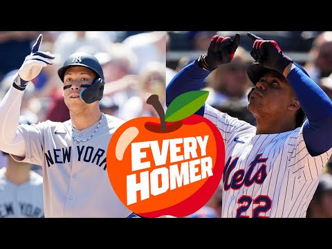 EVERY HOMER hit during the Subway Series (Yankees vs. Mets)