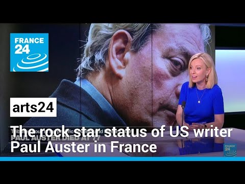 The rock star status of US writer Paul Auster in France • FRANCE 24 English