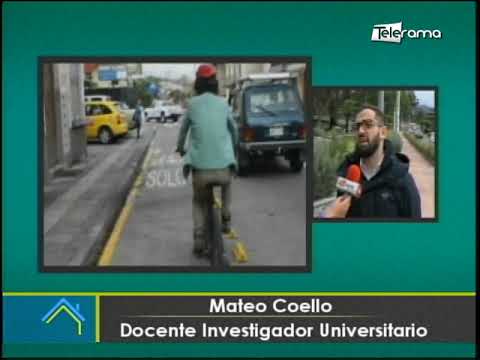Ciclo vías en Cuenca impulsan la movilidad de ciudadanos en bicicleta