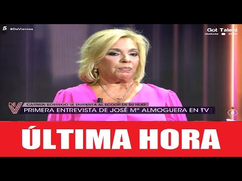 Carmen borrego muy enfadada con Paola Olmedo ahora quiere vengarse de su propio hijo