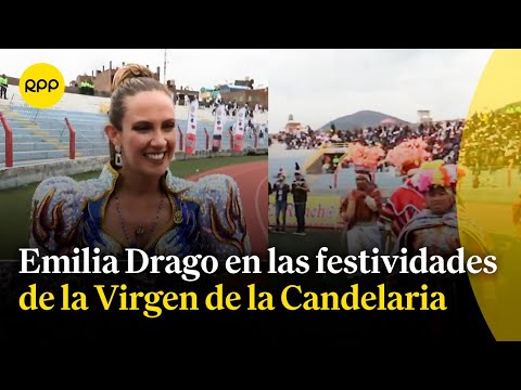 Emilia Drago participa de las festividades en homenaje a la Virgen de la Candelaria