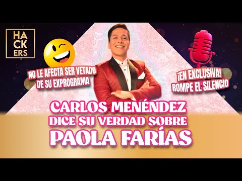 Carlos Menéndez rompe el silencio y dice su verdad sobre Paola Farías  | LHDF | Ecuavisa
