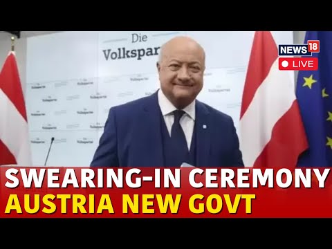 Austria Government Swearing Ceremony LIVE | Austria Chancellor Swearing In |Christian Stocker |N18G