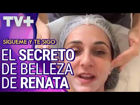 Renata Bravo mostró tratamiento facial