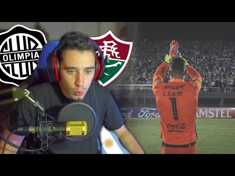 ARGENTINO REACCIONA a OLIMPIA vs FLUMINENSE | Copa Libertadores