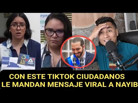 SE VUELVE VIRAL TIKTOK QUE DESMANTELA EL CIRCO DE NAYIB BUKELE!