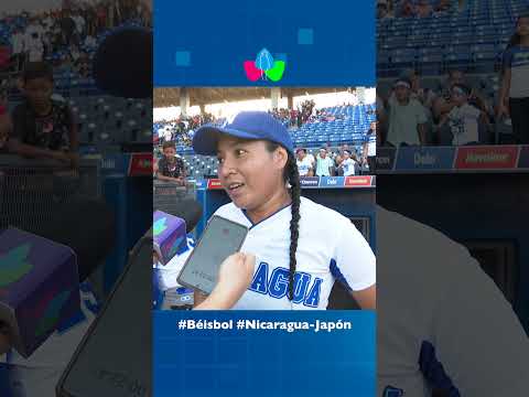 Juego amistoso de béisbol entre Nicaragua - Japón, en el Estadio Nacional Soberanía #noticias