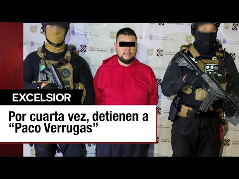 Detienen a “Paco Verrugas”, integrante de La Unión Tepito