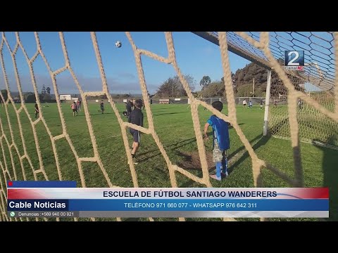 10 ABR 2024 Escuela de Fútbol de Santiago Wanderers llegó a San Antonio y Santo Domingo