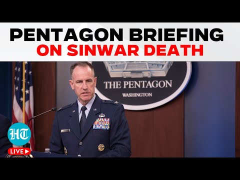 LIVE | U.S. Pentagon Briefing After IDF Kills Hamas Chief Yahya Sinwar In Gaza | Sinwar Death News