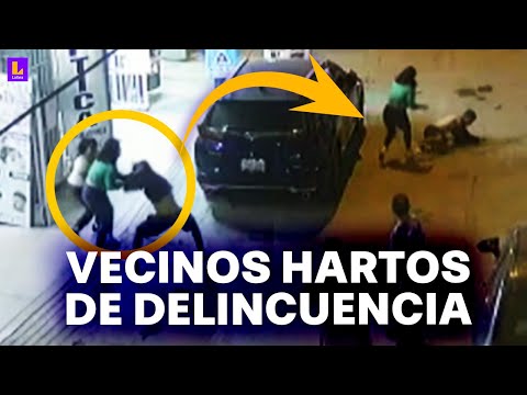 Delincuencia y ambulantes aumentan en Los Olivos: Vecinos protestan y piden acciones del alcalde