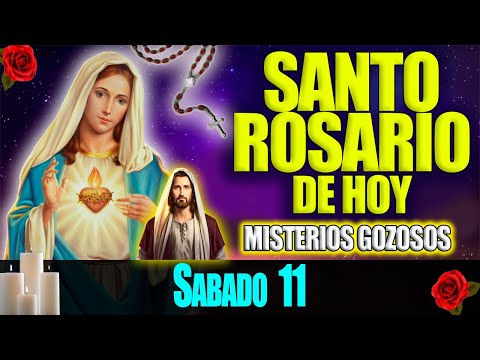 El Santo Rosario de Hoy Sábado 11 de Noviembre 2023 Misterios Gozosos  Rosario Virgen de Guadalupe