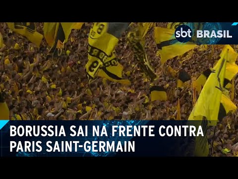 Borussia Dortmund vence partida de ida da semifinal da Champions League | SBT Brasil (01/05/24)
