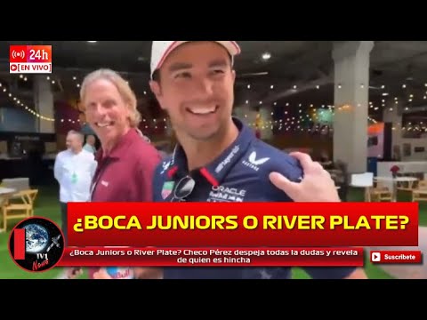 ¿Boca Juniors o River Plate? Checo Pérez despeja todas la dudas y revela de quien es hincha