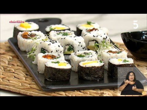 Sushi vegetariano l Basta de Cháchara l 05-04-2024