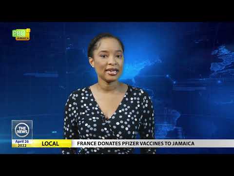 France donates Pfizer vaccines to Jamaica #TheNews #PBCJamaica