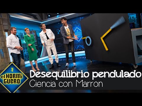 Marron impacta con el descubrimiento del hipnótico movimiento de los péndulos - El Hormiguero