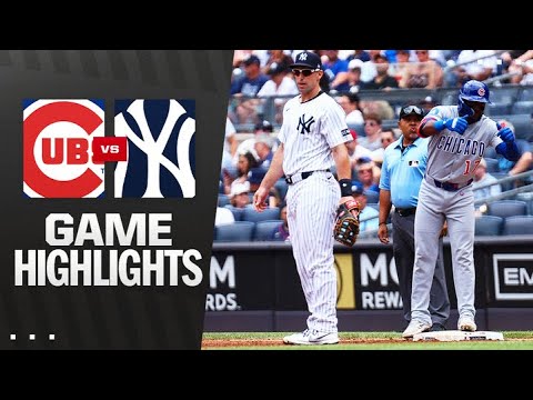 Cubs vs. Yankees Game Highlights (7/13/25) | MLB Highlights