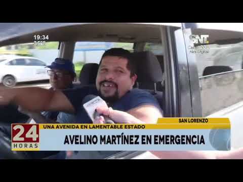 Avelino Martínez en emergencia