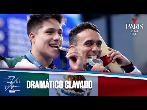 Momento Olímpico: El dramático último clavado de la pareja mexicana | Juegos Olímpicos París 2024