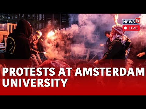 Pro Palestine Protest In Amsterdam LIVE | LIVE From The University Of Amsterdam | Amsterdam | N18L