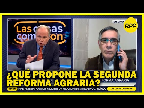 Laureano del Castillo: “son una serie de medidas para complementar la reforma agraria”