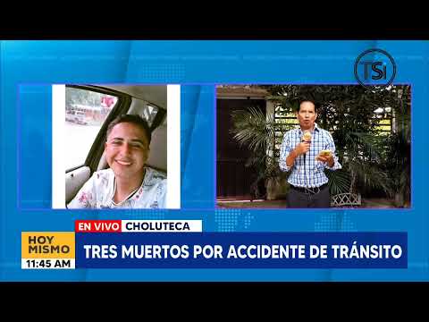 Tres muertos por accidente de tránsito en Choluteca