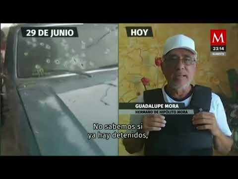 Lupe Mora pide al gobernador de Michoacán avances en el caso de su hermano Hipólito