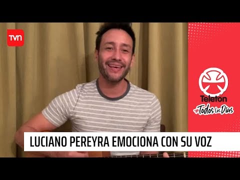 Luciano Pereyra nos emociona con su voz en la Teletón 2020 | Teletón 2020